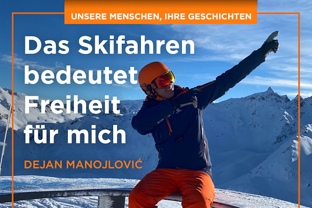 Skifahren ist das zweitbeste Ding, wenn man keine Flügel hat
