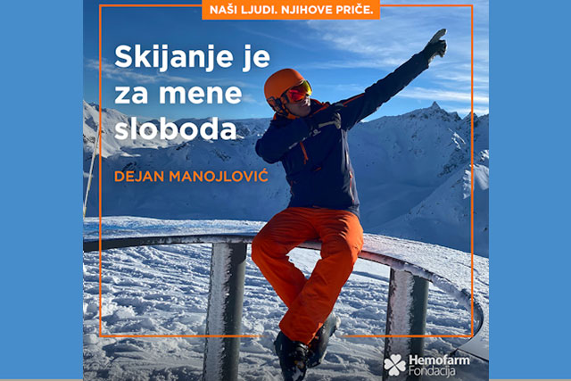 Skijanje je sledeća najbolja stvar ukoliko nemate krila