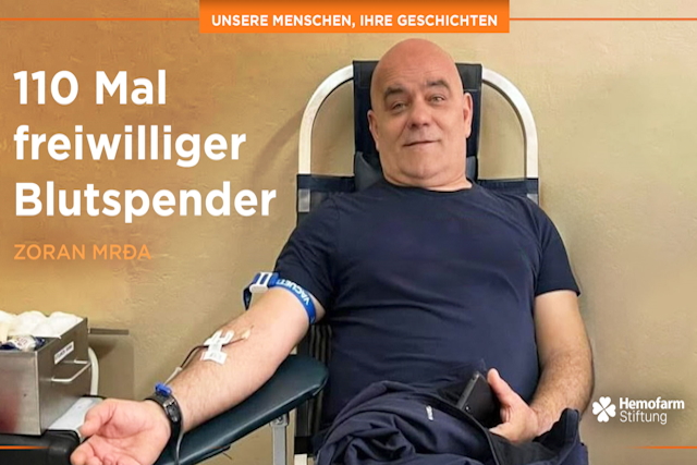 Menschlichkeit aus tiefstem Herzen: Vier Jahrzehnte Blutspende