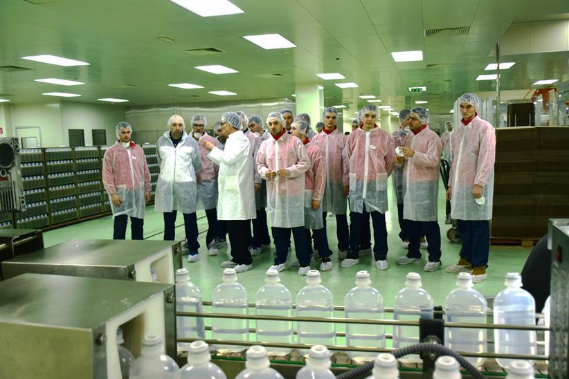 Rukometaši „Crvene zvezde“ u Hemofarmu