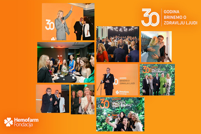 30 godina Hemofarm fondacije – zajedno do zdravijeg i solidarnijeg društva