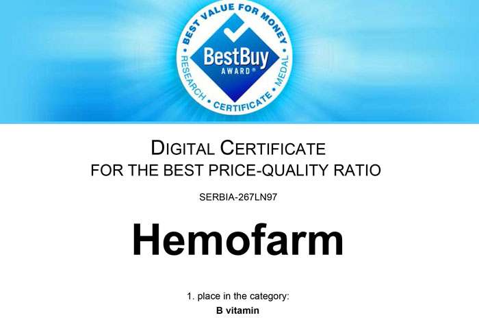 „BEST BUY AWARD“ – Potrošači nagradili kompaniju za najbolji odnos cene i kvaliteta