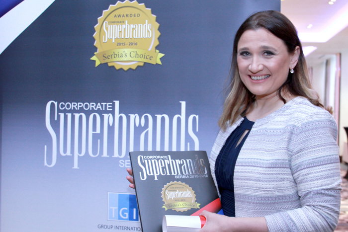 Hemofarm i ove godine dobitnik nagrade Superbrands Srbija