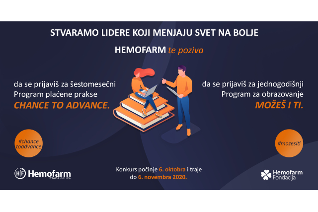 Novi konkurs Hemofarma za studente i diplomce
