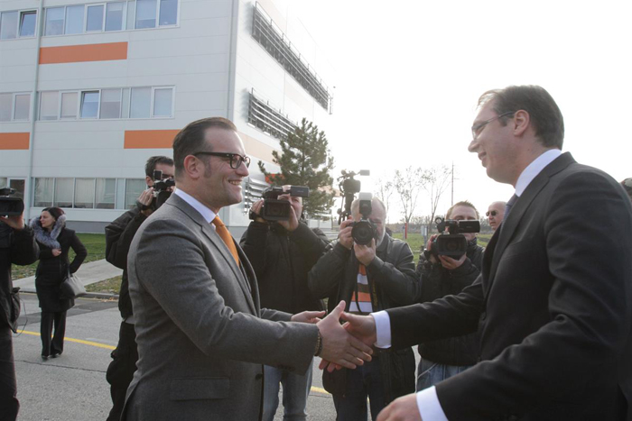 Premijer Srbije gost Hemofarma na otvaranju zgrade Kvalitet