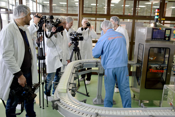 Mediji obišli Hemofarm