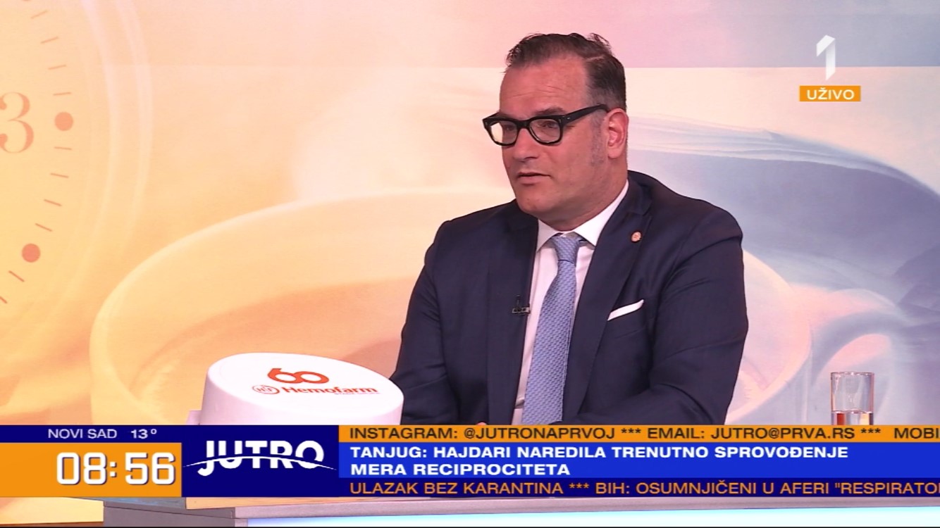 TV gostovanja u jutarnjim programima povodom 60. rođendana kompanije
