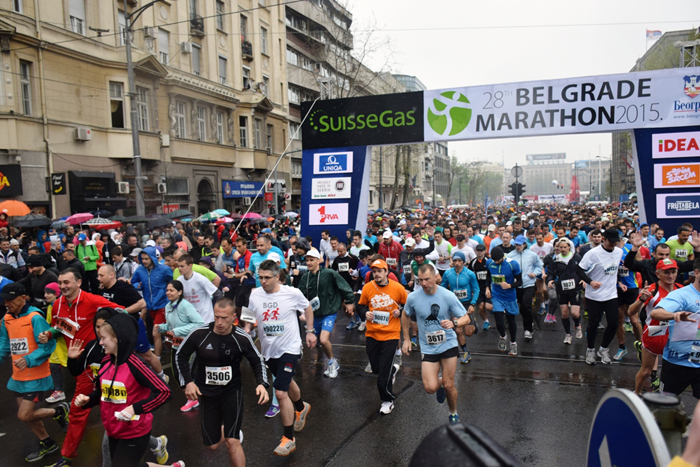Veliki uspeh takmičara Hemofarma na 28 SuisseGas Beogradskom maratonu